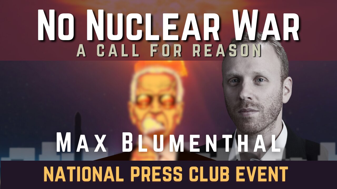 Max Blumenthal • National Press Club, Washington, DC • Dec 7, 2024