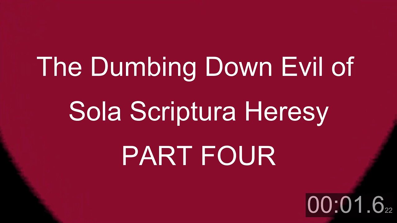 The Dumbing Down Heresies PART FOUR