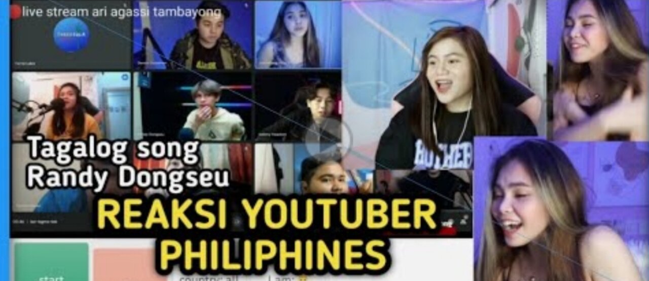 RANDY DONGSEU MENYANYI LAGU TAGALOG MEMBUAT YOUTUBER PHILIPHINES SHOCK ! OME TV SINGING REACTION