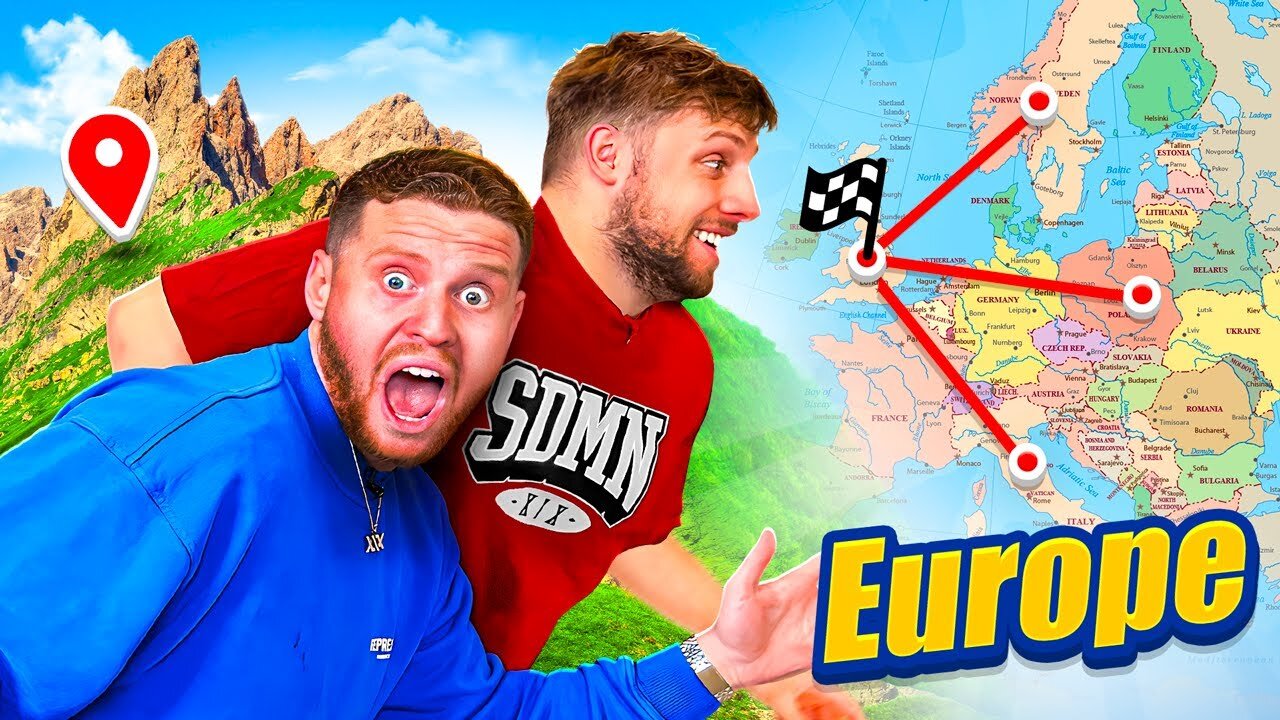 SIDEMEN RACE ACROSS A COUNTRY (EUROPE EDITION)