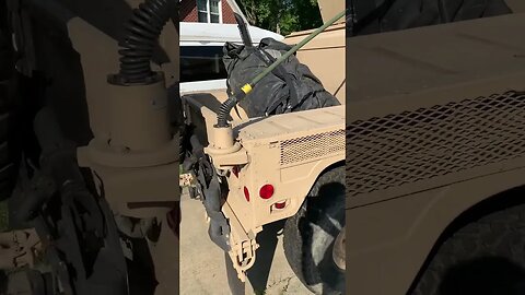 Washing the Battlewagon 3 for the Denton Military Vehicle show