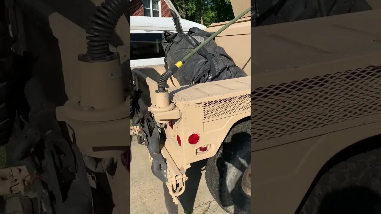 Washing the Battlewagon 3 for the Denton Military Vehicle show