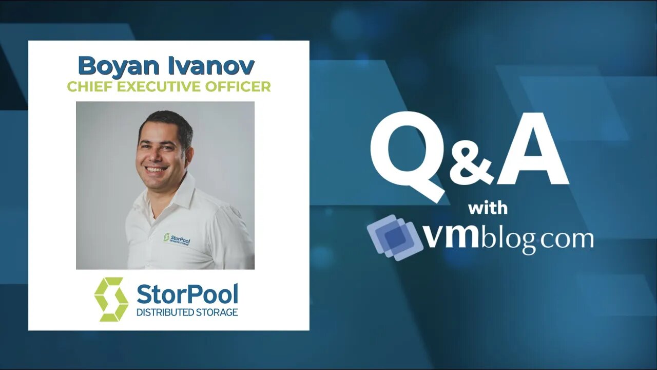 VMblog Expert Q&A with Boyan Ivanov of StorPool. Block Storage and Erasure Coding.