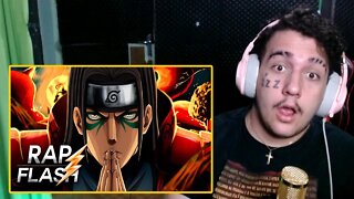 Rap do Hashirama Senju (Naruto) - O DEUS SHINOBI // Flash Beats | REACT = MURIEL =