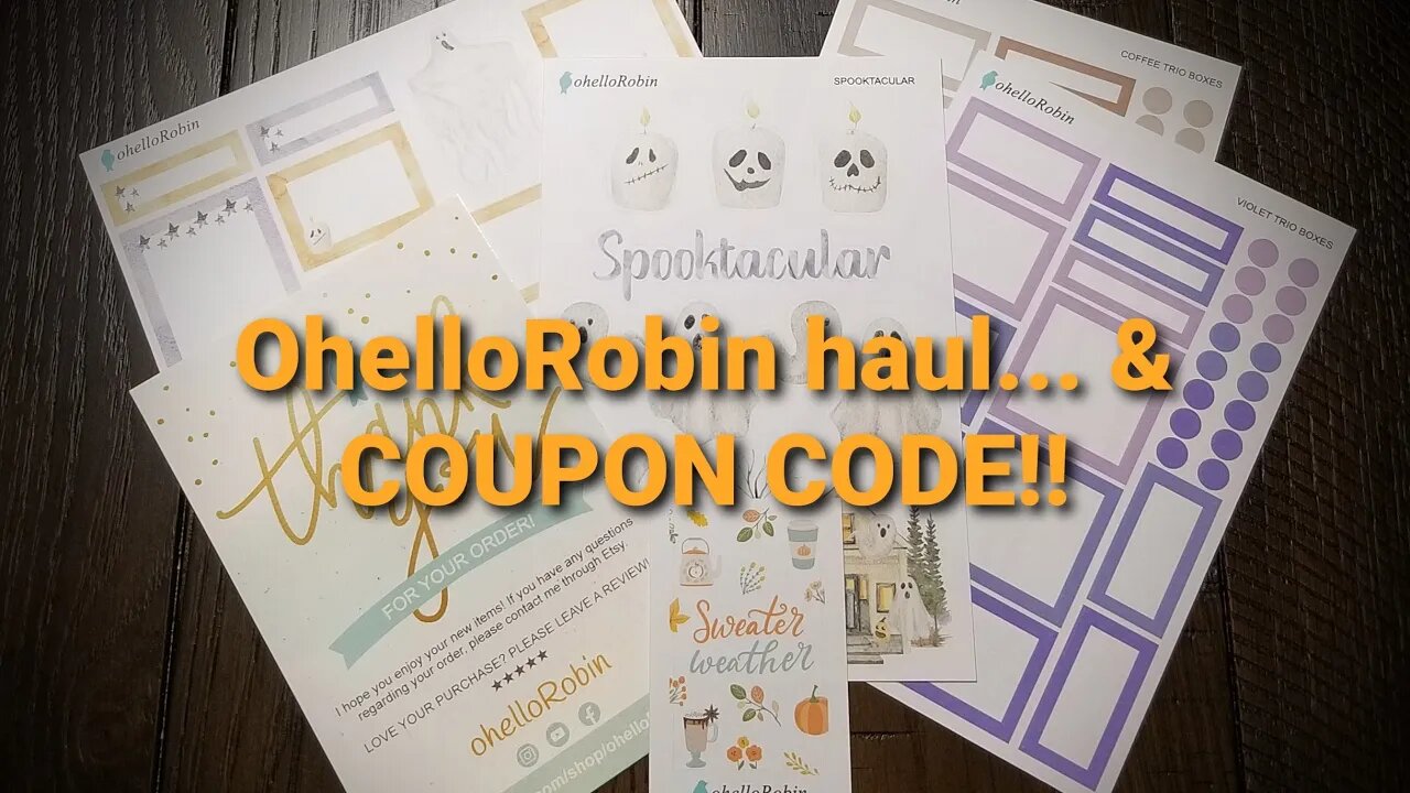 OhelloRobin Halloween haul - October 2023