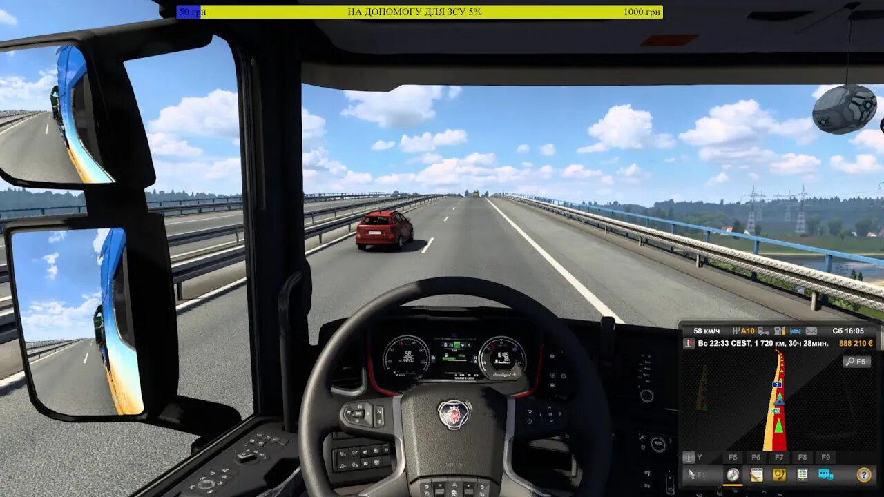 FAST ETS 2 to BEAUTIFUL UKRAINIAN MUSIC