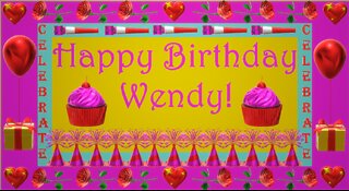 Happy Birthday 3D - Happy Birthday Wendy - Happy Birthday To You - Happy Birthday Song