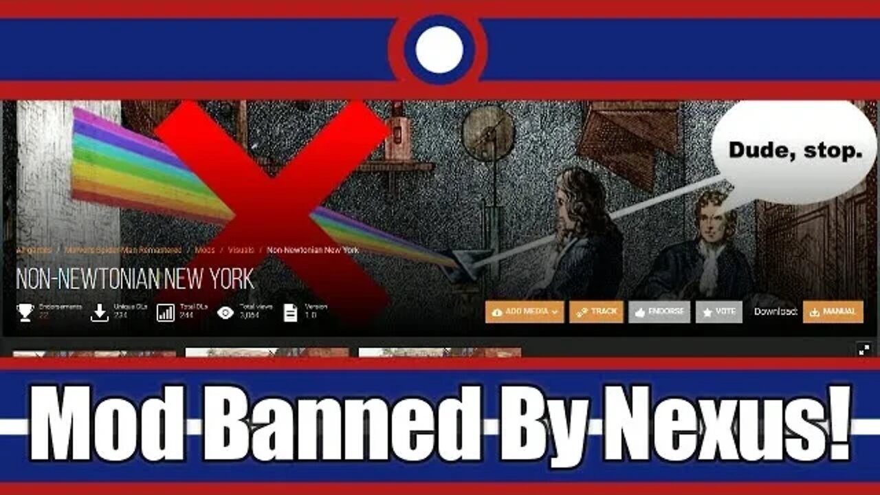 Nexus Mods Bans Spider-Man Remastered Mod For Replacing Pride Flag With The US Flag