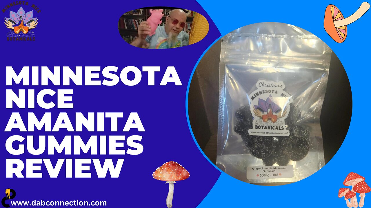 Minnesota Nice Amanita Gummies review - Excellent quality and effects!