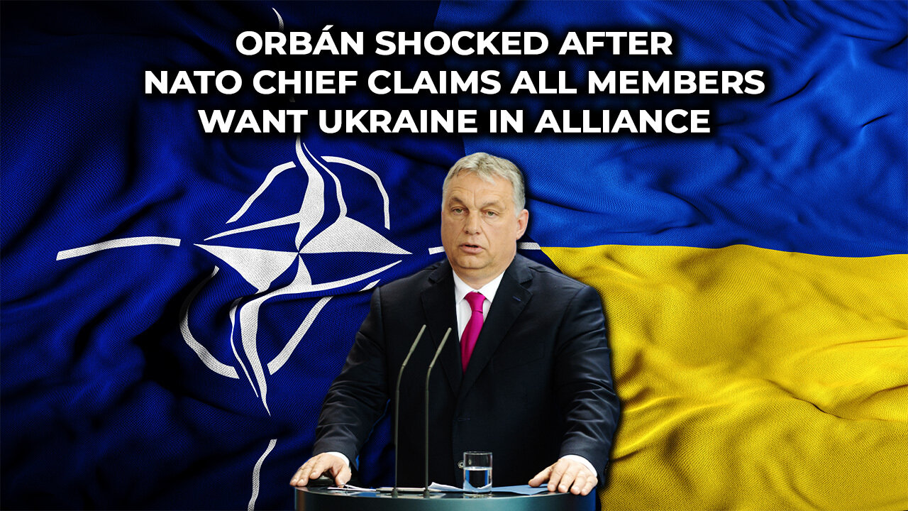 Orbán Shocked After NATO Chief Claims All Members Want Ukraine in Alliance