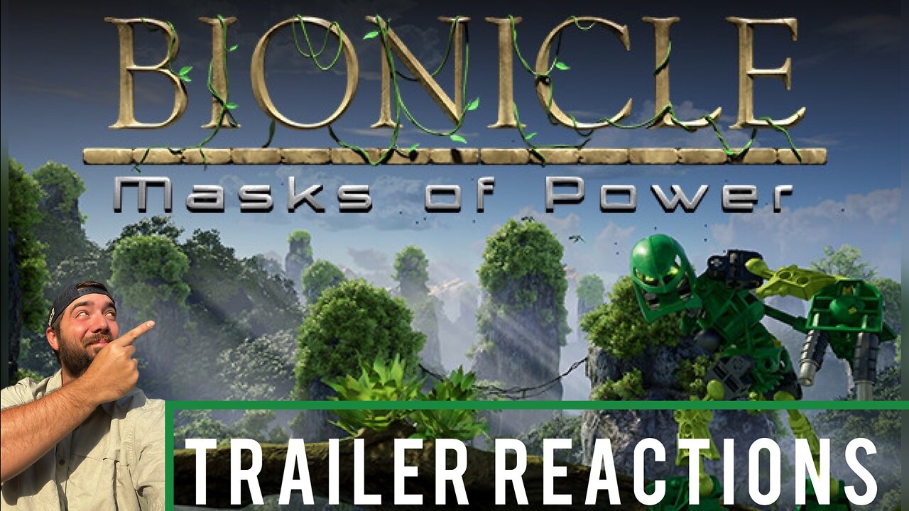 The Next Great Lego Inspired Video Game?!?! (Bionicle: Masks of Power Trailer Reaction)