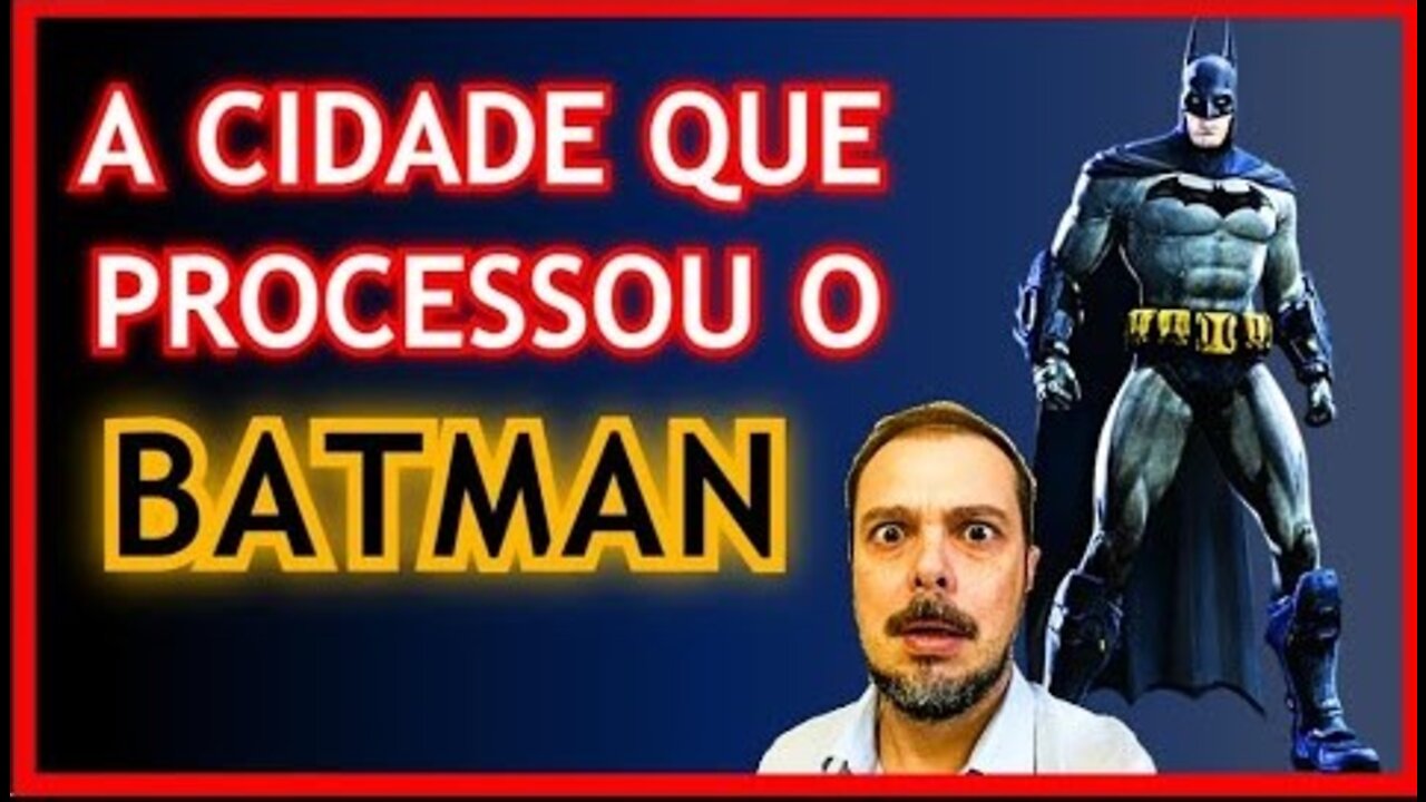 A história do prefeito que tentou PROIBIR o BATMAN de usar o próprio nome !