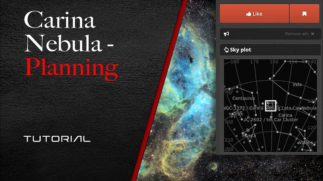 Carina Nebula - Planning