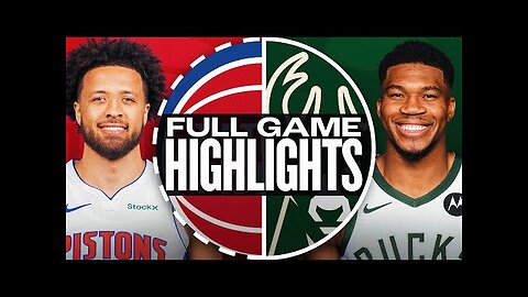 PISTONS at BUCKS | FULL GAME HIGHLIGHTS | November 13, 2024