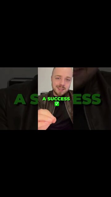 Success is Seriously a Joke #shorts
