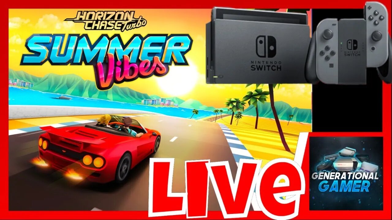 Horizon Chase Turbo - Summer Vibes For Nintendo Switch (Live)