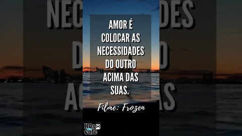 Frase do Filme Frozen