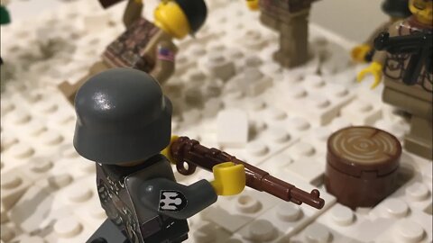 Lego ww2 battle of the bulge mock showcase