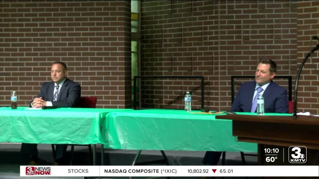 Candidates for Douglas County Sheriff faced off in a forum on Monday night
