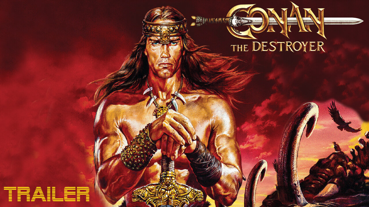 CONAN THE DESTROYER - OFFICIAL TRAILER - 1984