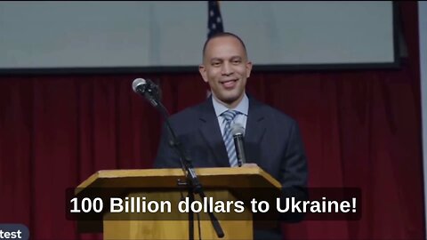 House Rep. Hakeem Jeffries confronted for being a War Mongering POS 🖕