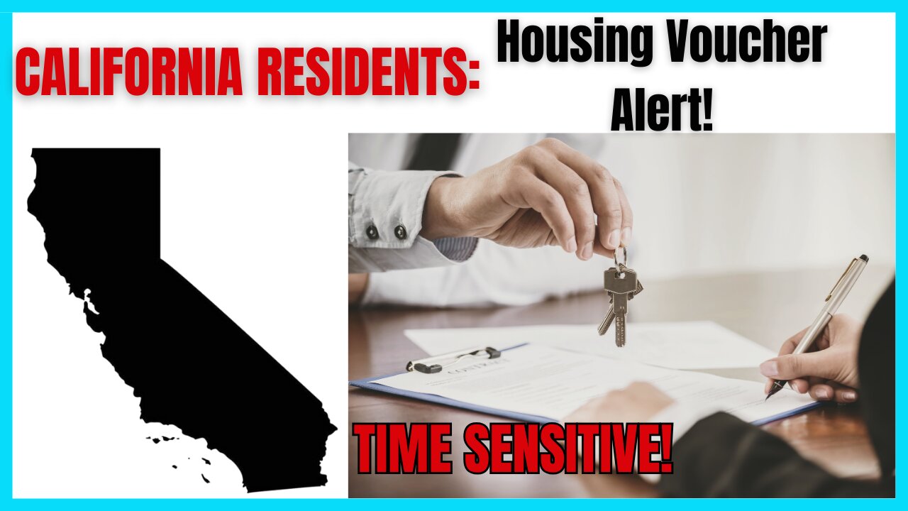 LISTEN UP! CA Housing Alert!