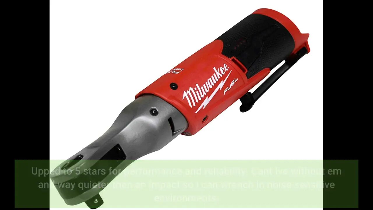 Milwaukee M12 Fuel 1/4" Extended Ratchet (Bare Tool)