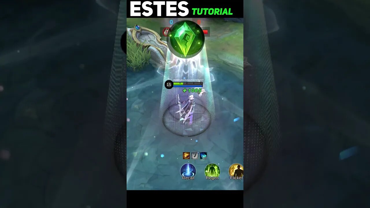 Estes Faster Healing Items Tutorial mlbb #Ruby #mobilelegend #mlbb #ytshorts Top 15 Savages