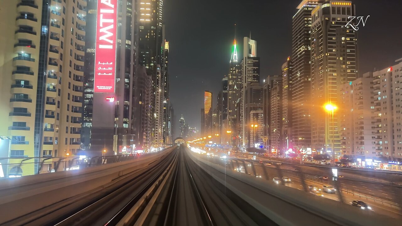 Dubai Metro Tour🚆✨