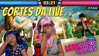 Roblox: [Musical Chair] Esse corte da live nos supreendeu!!😅