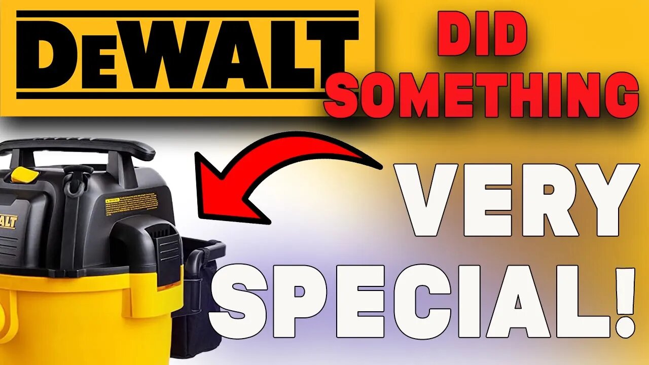 Dewalt Tool just did something that NO OTHER TOOL manufacturer could do