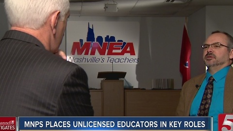 MNPS Places Unlicensed Educators In Key Roles