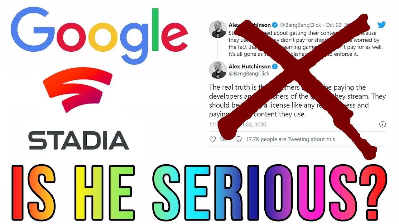 Google Distances Itself From Stadia Dev's Disastrous Take On Game Live Streamers