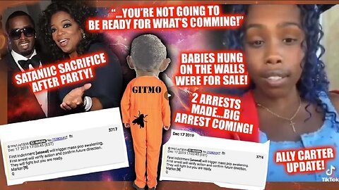 ALLY CARTER SAYS BIG ARREST COMING! HOLLYWOOD VISIBLY TERRIFIED! OPRAH & FRIENDS NEXT?! 10/28/24
