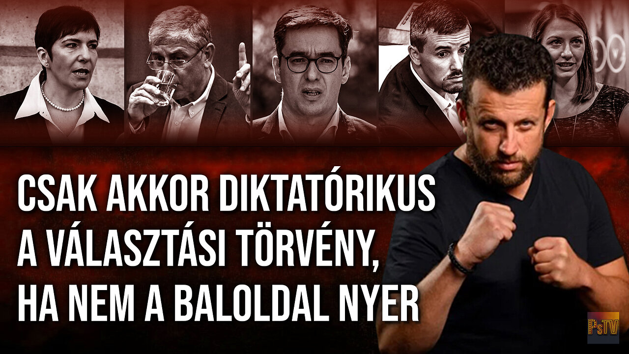 Csak akkor diktatórikus a választási törvény, ha nem a baloldal nyer | Karanténvlog