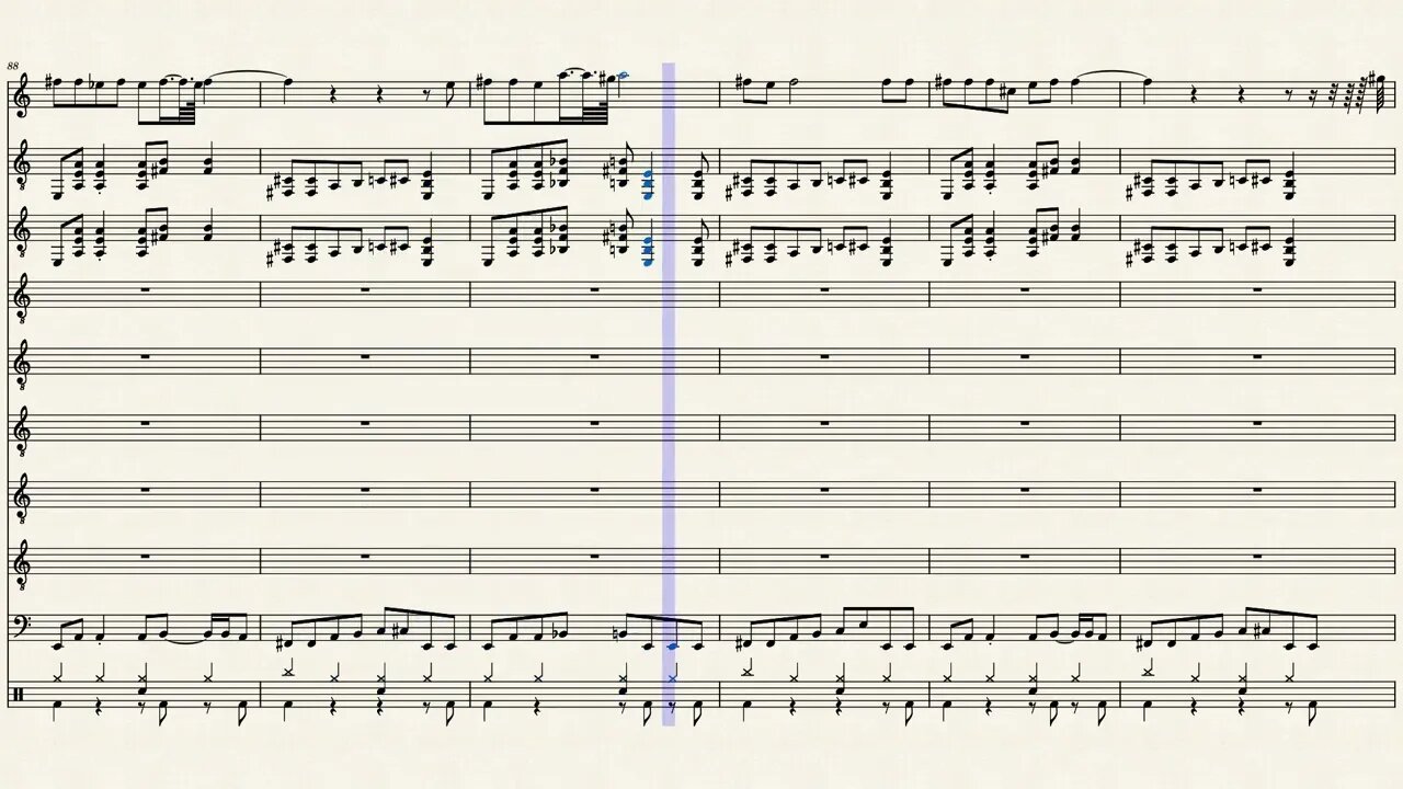 My friend of misery – Metallica -Band Sheet Music