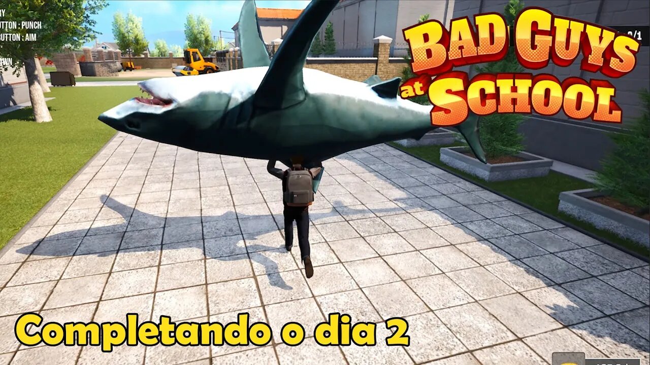 Completando o dia 2 - Bad Guys At School - Gameplay PT-BR