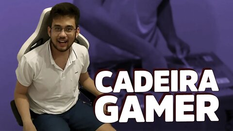 CHEGA DE POLÍTICA: unboxing de cadeira gamer Corsair