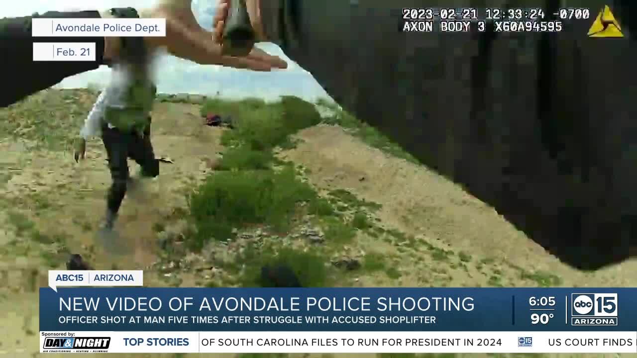 Body camera video shows deadly shooting involving Avondale police