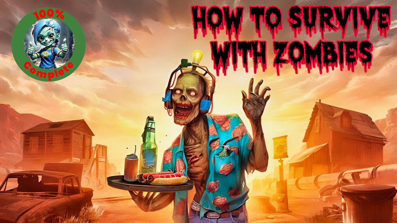 How to Survive With Zombies | Welcome to Paradize Part 12 | 100% Completion