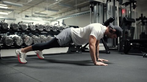 EXERCISE DEMO | Push up Shoulder Tap | Coach Zach Mckenna