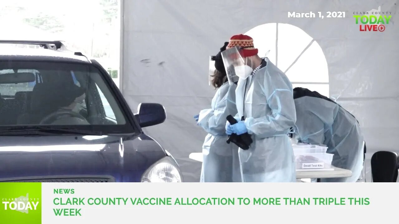 Officials: Clark County COVID-19 vaccine supply to nearly triple this week