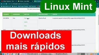 Linux Mint downloads Mais Rápidos