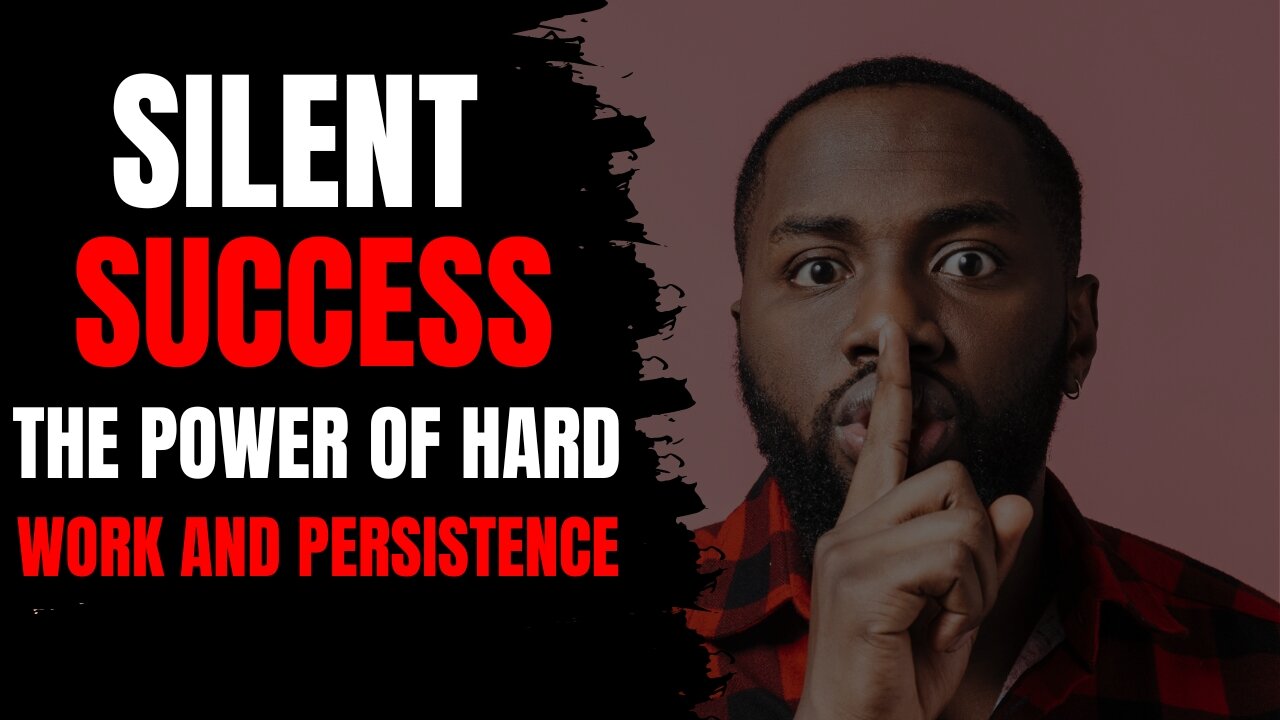 WORK HARD IN SILENCE, SHOCK THEM WITH YOUR SUCCESS - Motivational Speech