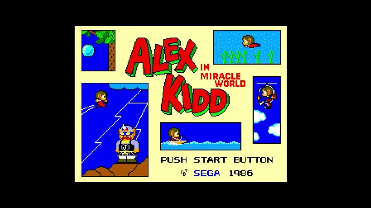 Alexx Kidd Master System (RETRÔ) x Alexx Kidd DX (ATUAL)