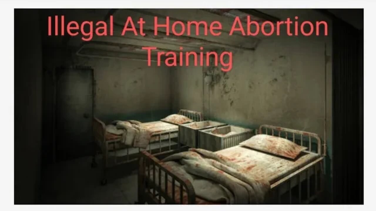 😟#illegal Do It Yourself At Home Abortion Training Leak⁉️
