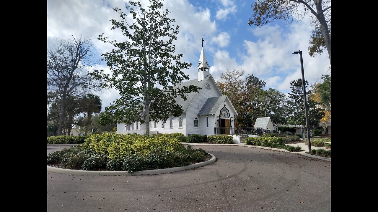 Inside St. Paul's Episcopal Church (New Smyrna Beach, Florida) Video 2