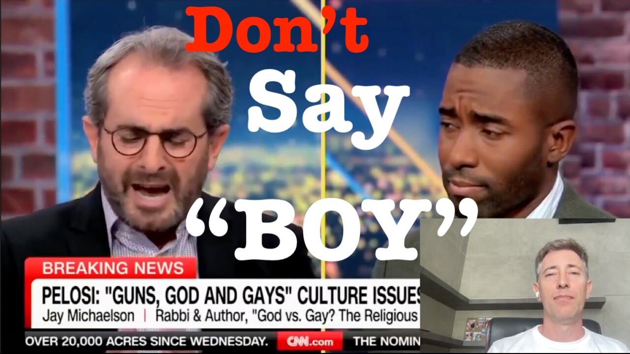 Woke Leftist Refuses to Allow Black Panelist to use the Word "Boy"