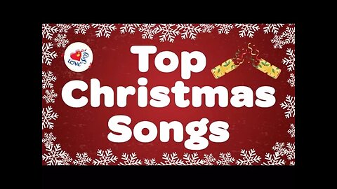 Top Christmas Carols & Christmas Songs Playlist with Lyrics 🎄