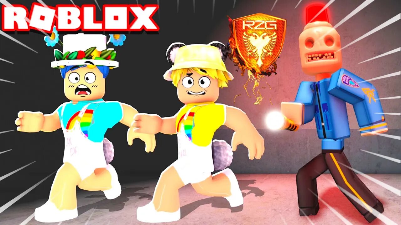 POLICIAL CABEÇA DE SIRENE | Roblox - Escape Siren Cop's Prison